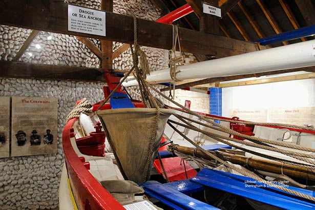 Fishermens lifeboat museum lifeboat front 